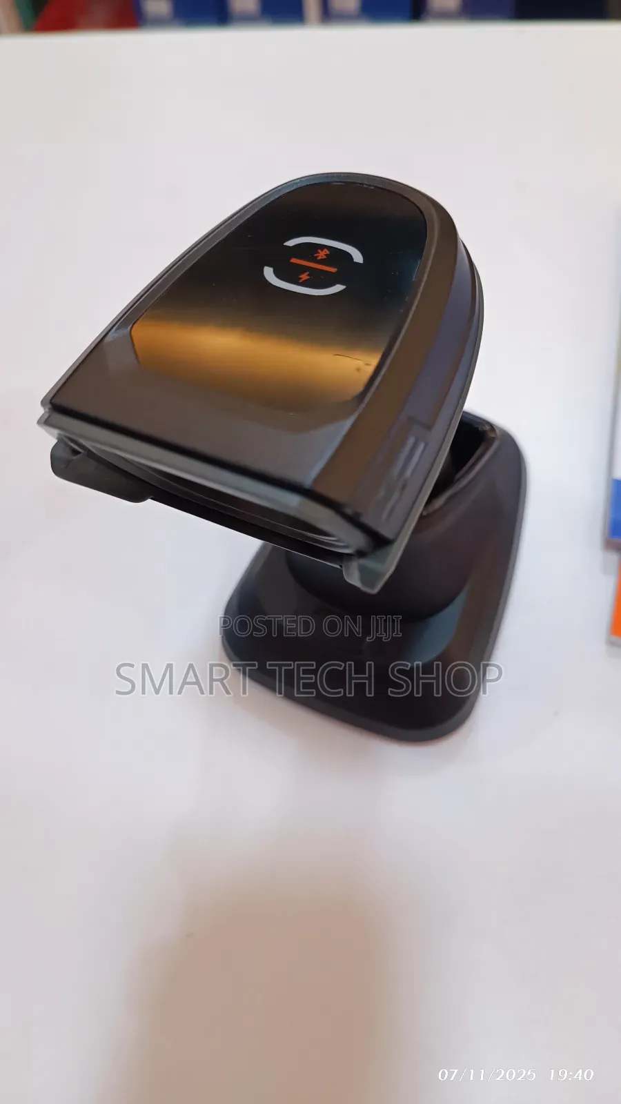 2d Handheld Wireless + Bluetooth Barcode Qr Code Scanner + Charge Base