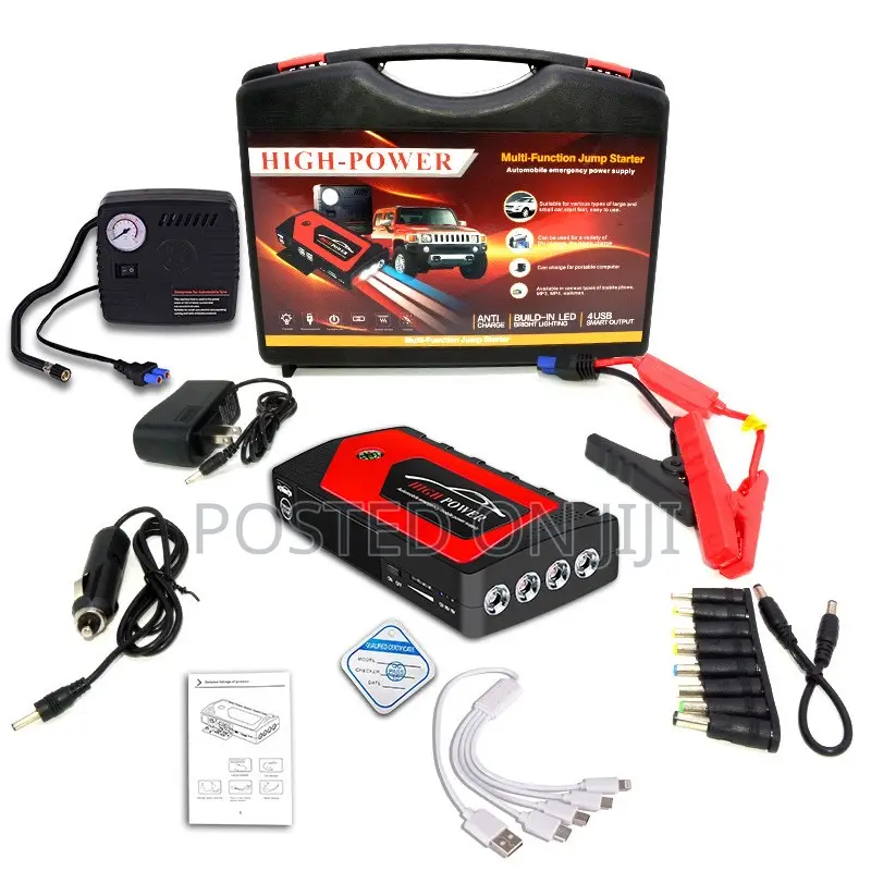 Car Jump Starter With Tyre Inflator