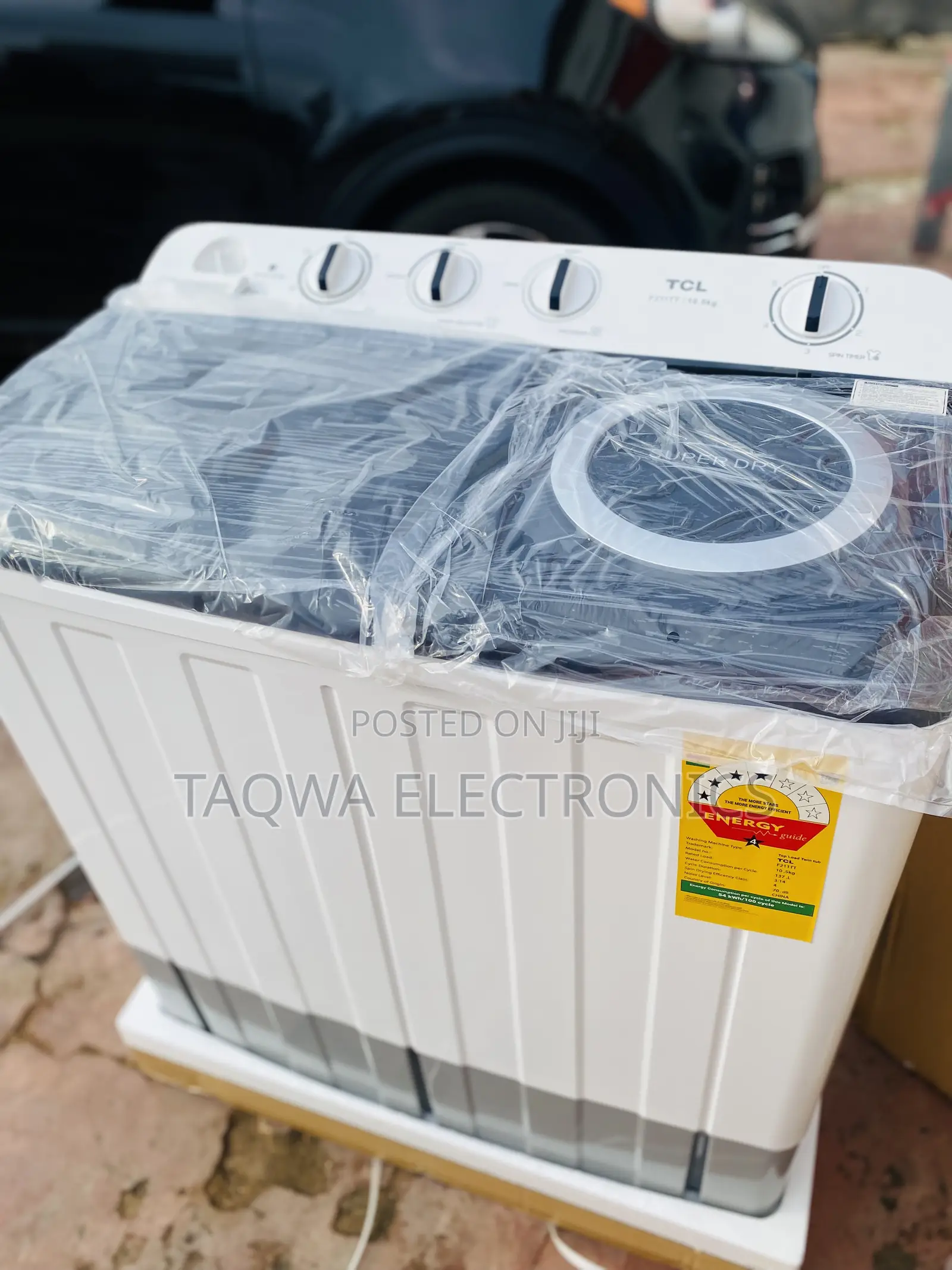 TCL Semi Automatic 10.5kg Washing Machine