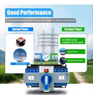 Automatic Transfer Changeover Switch for Solar/Generator