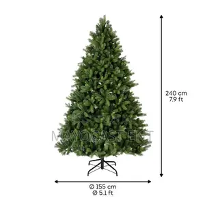 2025 Christmas Tree 240cm (2.4m) 8ft Tall With Stand