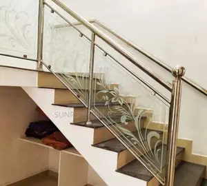 Sunrise Stainless Plain Glass Balcony