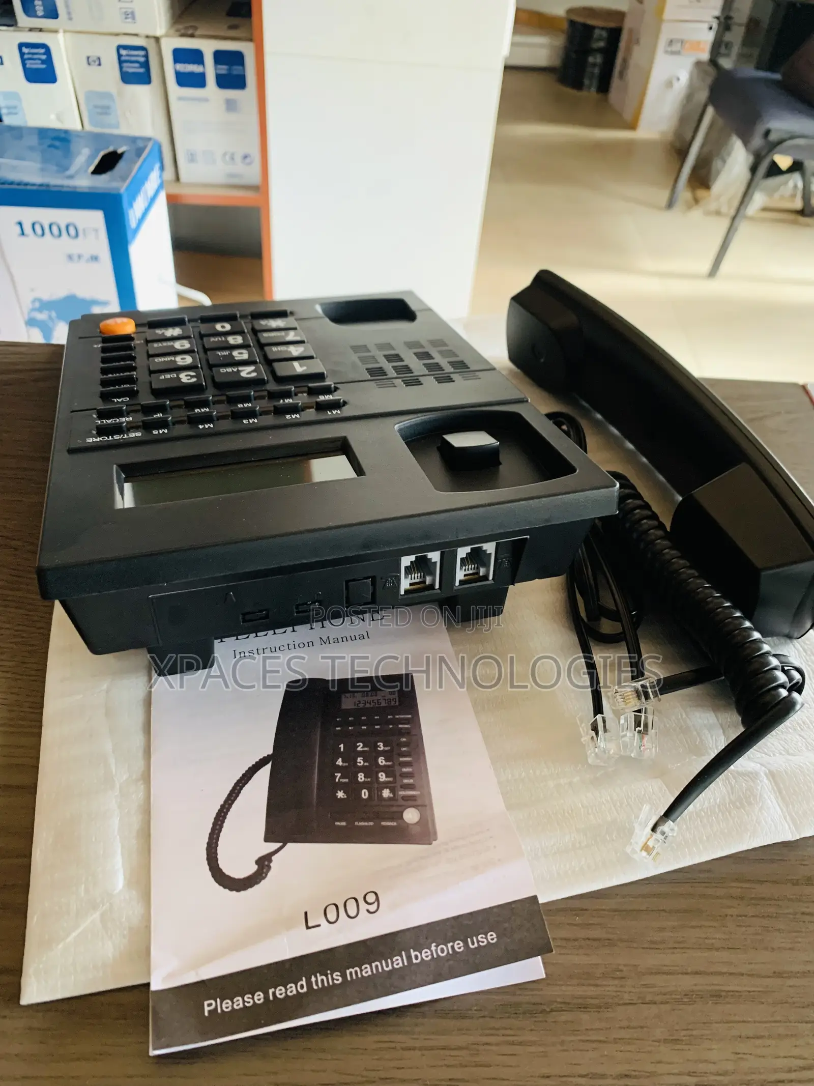 Generic L009 Analog Caller Id Landline Phone