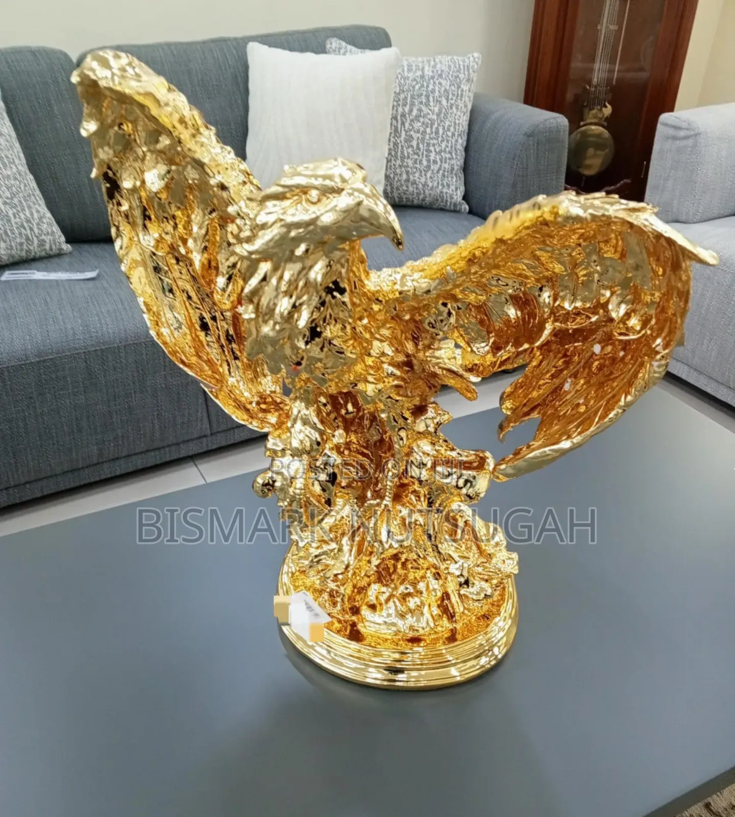 Eagle Sculpture Statue Room Decor