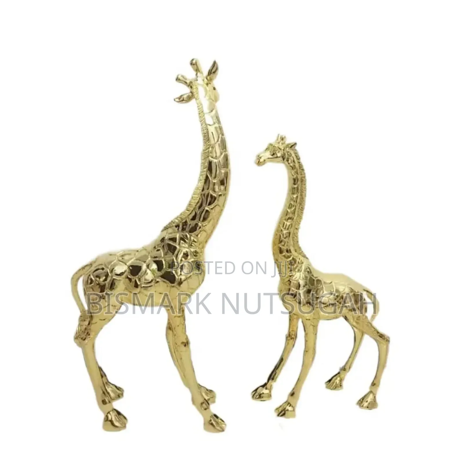 Decorative Golden Peacock Statues