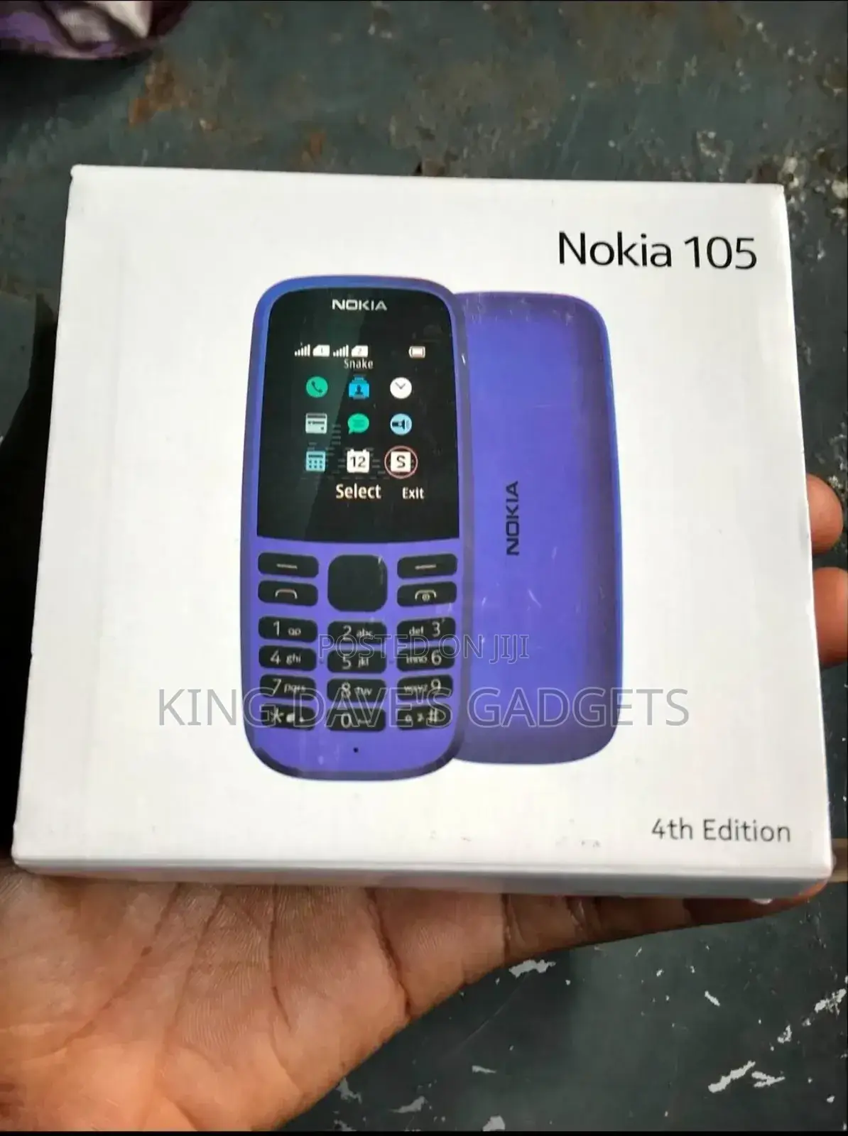 New Nokia 105 Black
