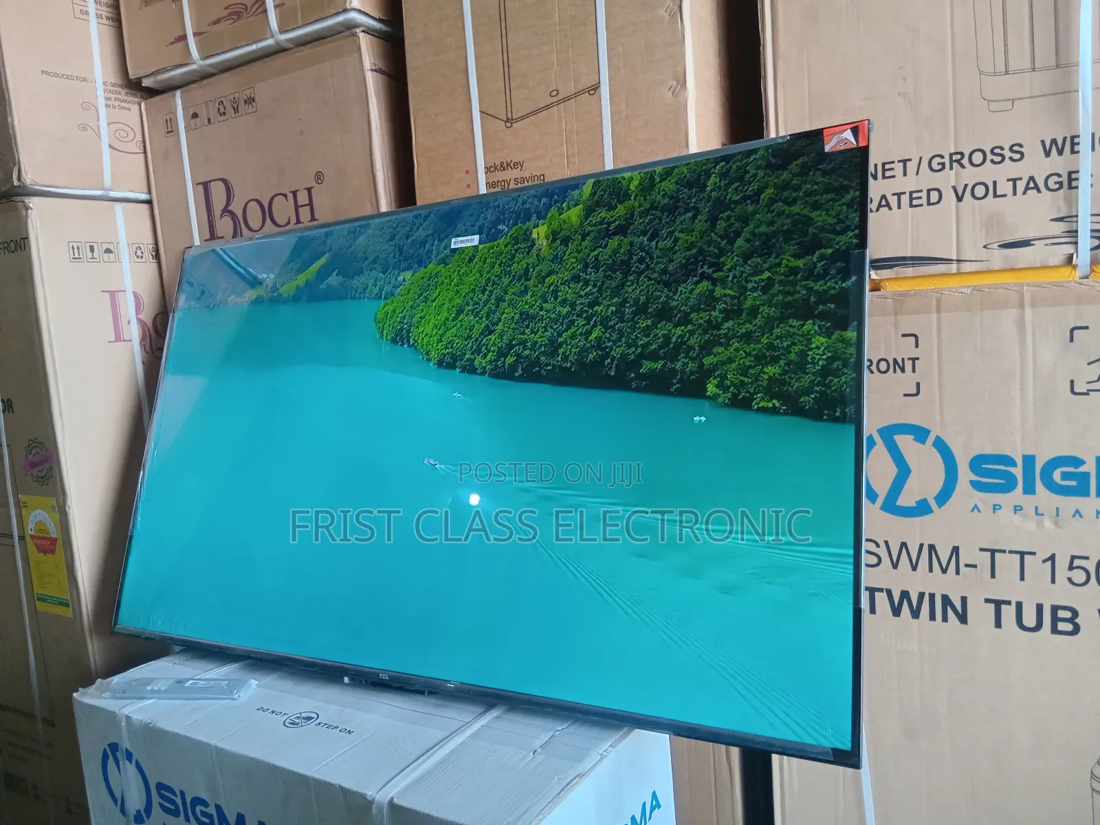 TCL 55” Uhd Smart Tv – Stunning Clarity!