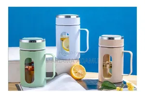 Glass Cup With Cover