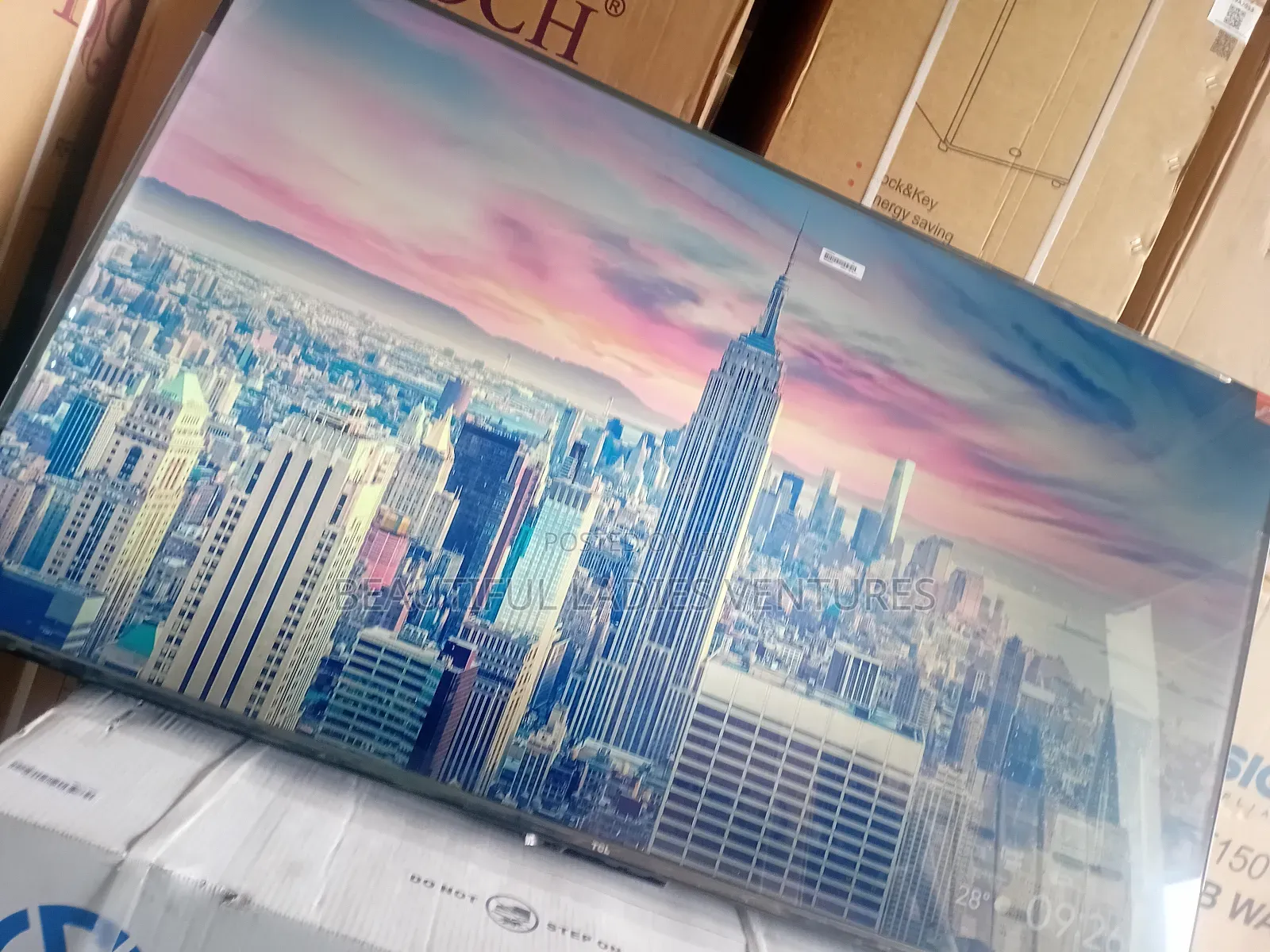 Stay Joyful Transform Your Living Room With This 55-Inch Smart Tv TCL