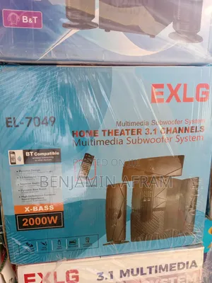 Exlg Super Bass Multimedia Home Theater