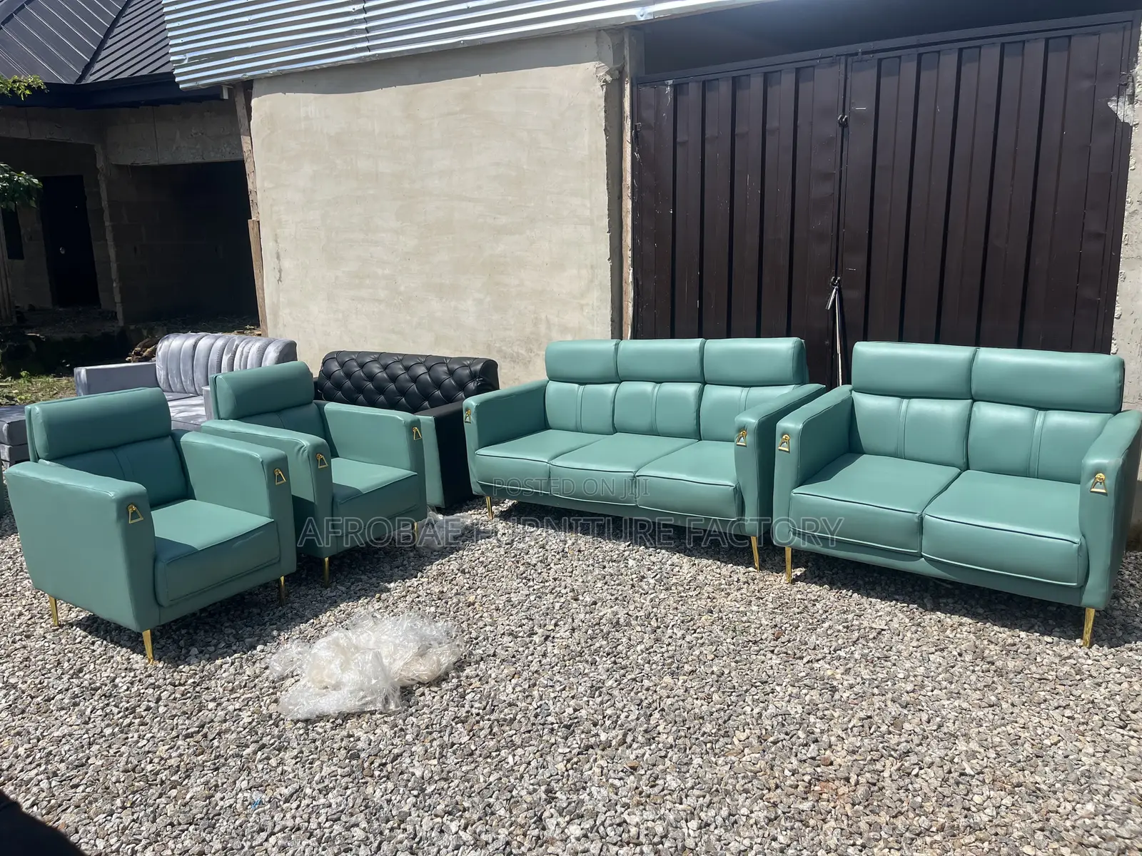 Factory Leather Sofas for Luxury Homes (Delivery Before Payment)