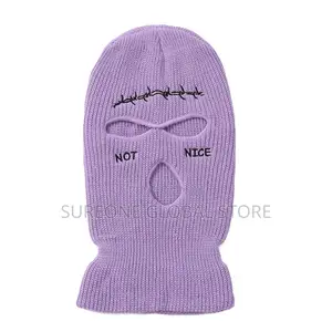 Beanie 3 Hole Design Masks