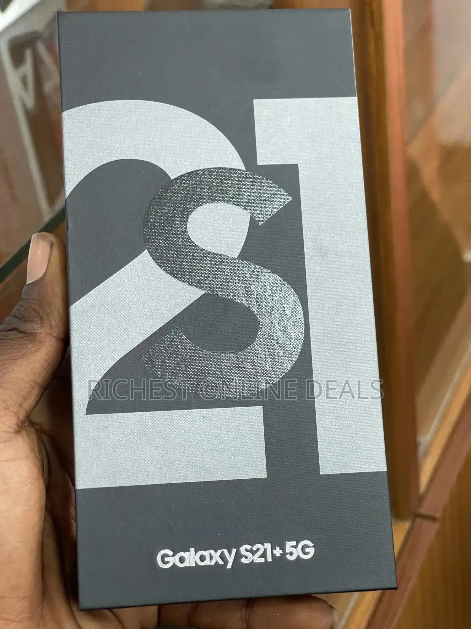 New Samsung Galaxy S21+ 5G 256 GB Black