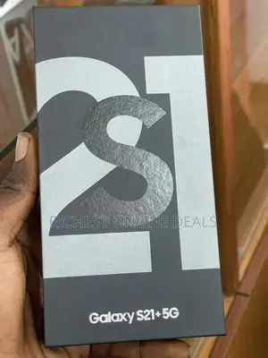 New Samsung Galaxy S21+ 5G 256 GB Black