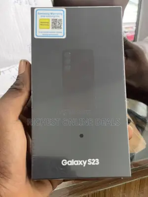 New Samsung Galaxy S23 256 GB Black