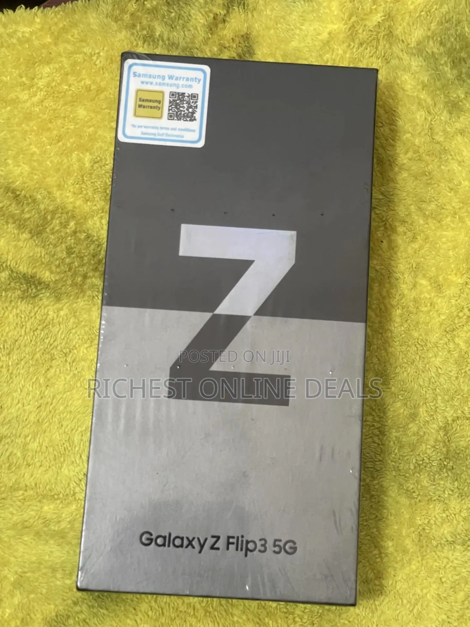 New Samsung Galaxy Z Flip 3 256 GB Yellow
