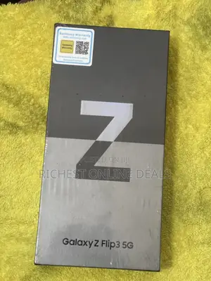 New Samsung Galaxy Z Flip 3 256 GB Yellow