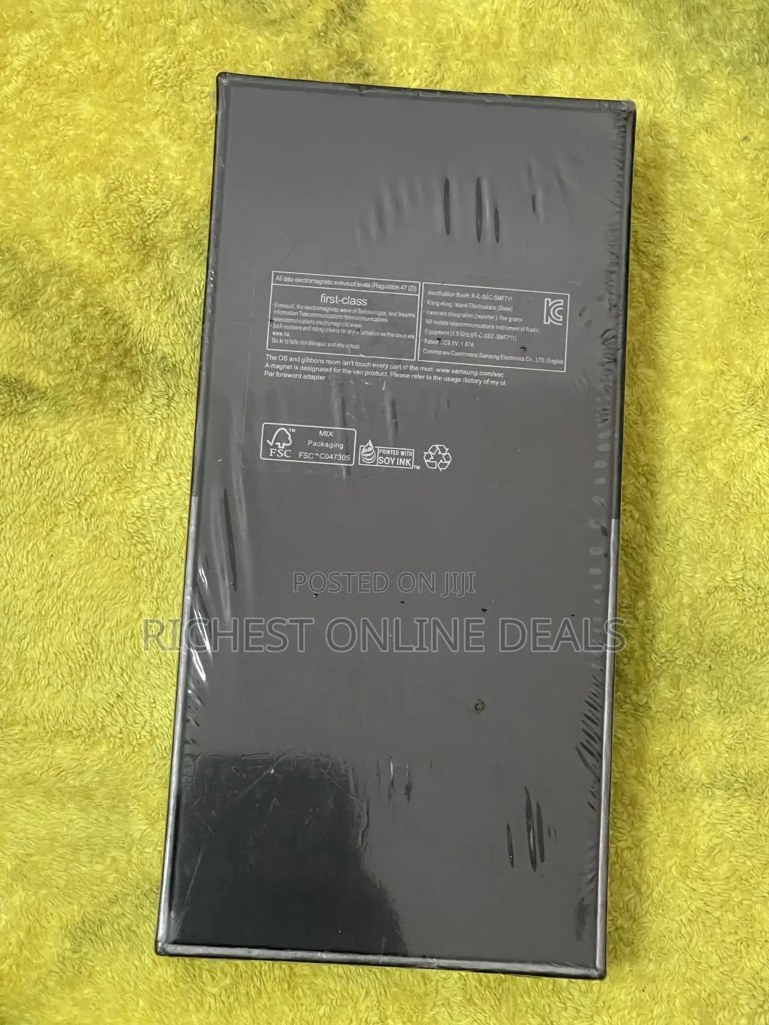 New Samsung Galaxy Z Flip 3 256 GB Yellow