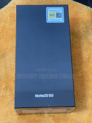 New Samsung Galaxy Note 20 256 GB Black