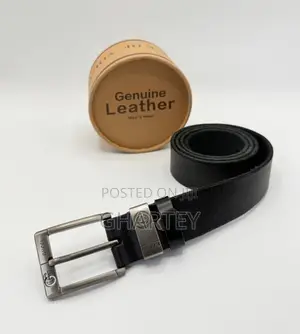 Premium Genuine Leather Belt for Men–Timeless Elegance in Every Detail