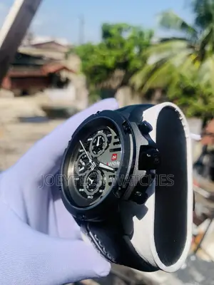 Authentic Naviforce Chronograph Leather Watches in Ghana