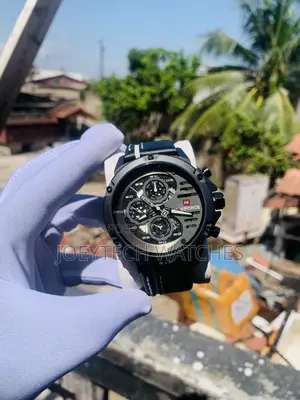 Authentic Naviforce Chronograph Leather Watches in Ghana