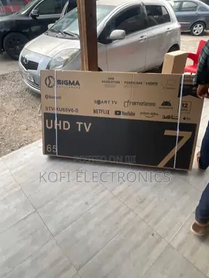 Sigma 65′′ Uhd Smart Tv Frameless Big‐Screen Experience