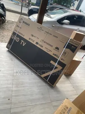 Sigma 65′′ Uhd Smart Tv Frameless Design