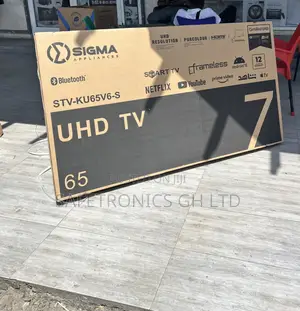 Long Lasting 65 Inch Smart Led Uhd Sigma Clear Screen Tv