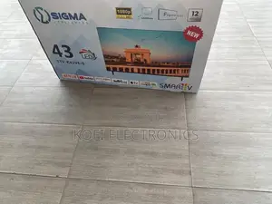 Sigma 43′′ Led Tv Clear Picture, Frameless Design