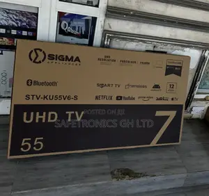 Brand New Lastest Sigma 55 Inch Led Digital Satellite Ultra Tv