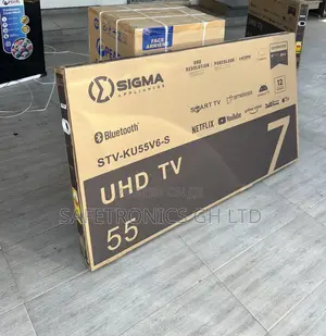 Sigma Ultra Clear 55 Inch Smart Uhd Digital Satellite Tv