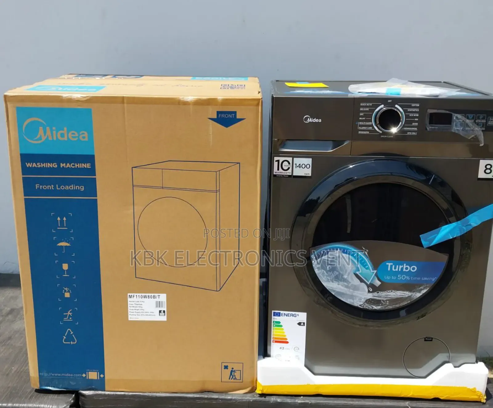 Midea 8kg Front Load Washing Machine