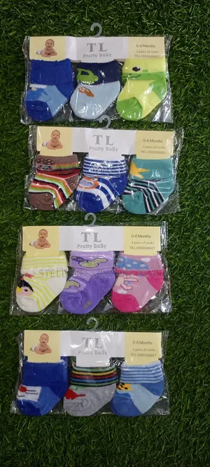 3 in 1 Baby Socks