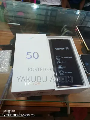 New Honor 50 256 GB Black