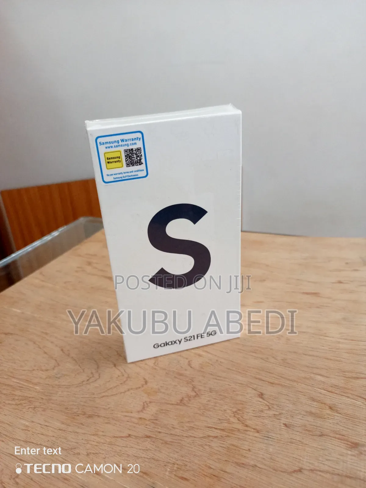 New Samsung Galaxy S21 FE 5G 128 GB Black