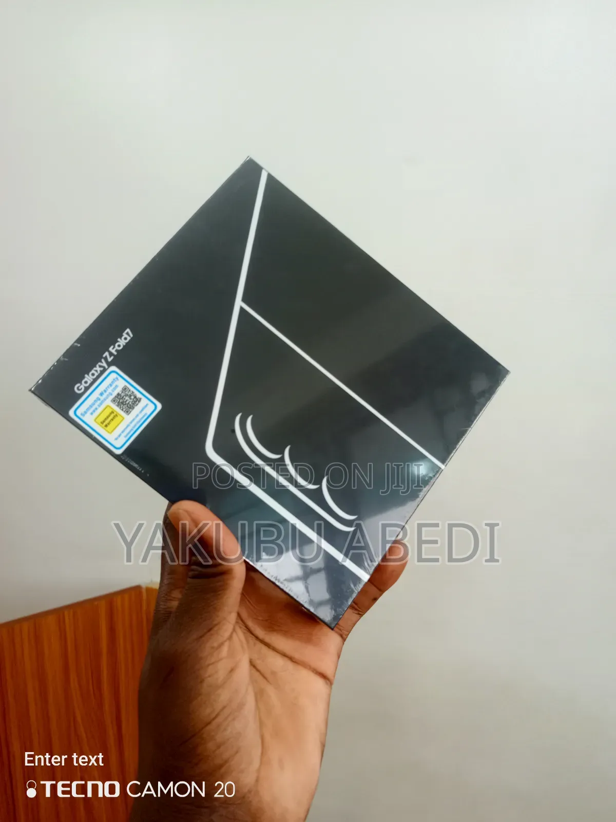 New Samsung Galaxy Z Fold7 256 GB Black