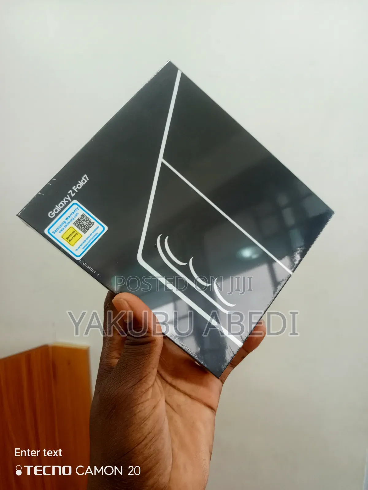 New Samsung Galaxy Z Fold7 256 GB Black