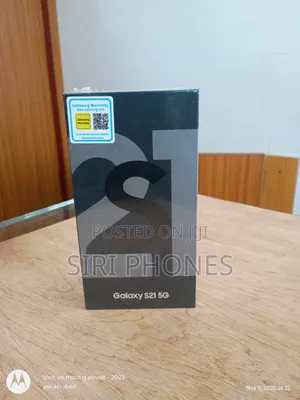 New Samsung Galaxy S21 5G 256 GB Black