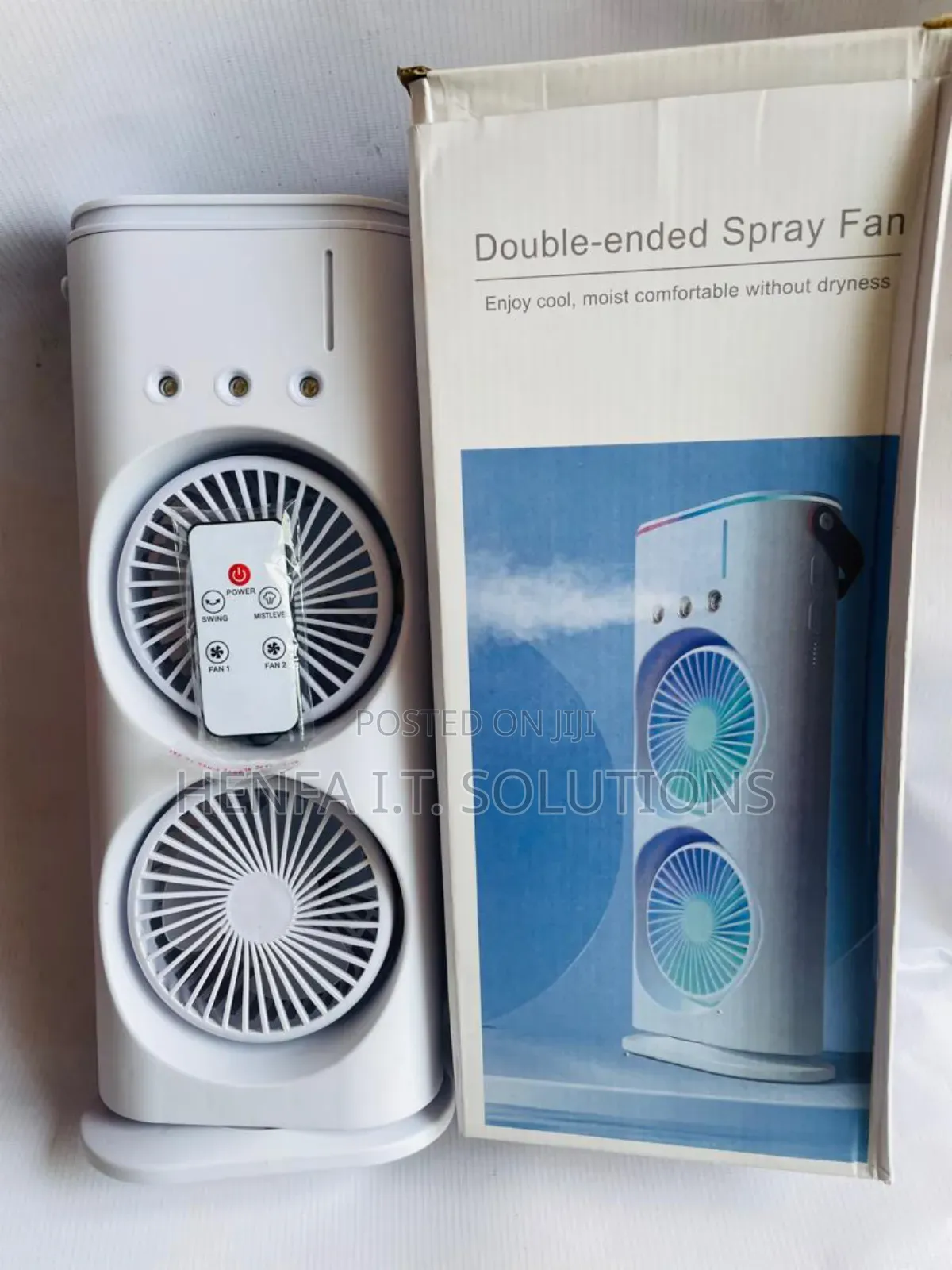 Rechargeable Double Spray Fan