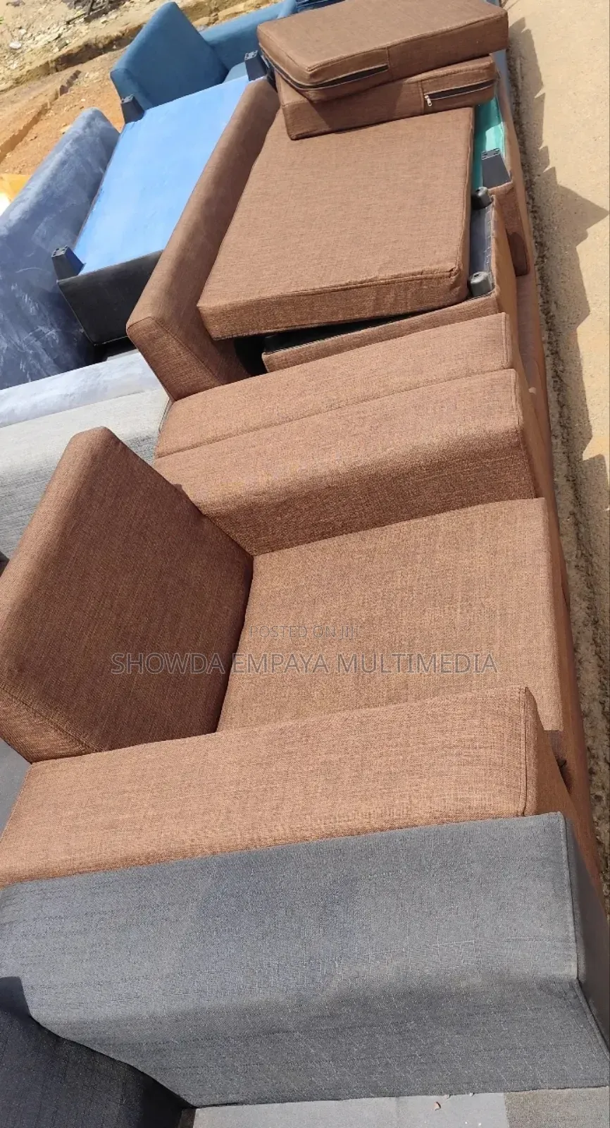 L Shaped Sofa With Center Table