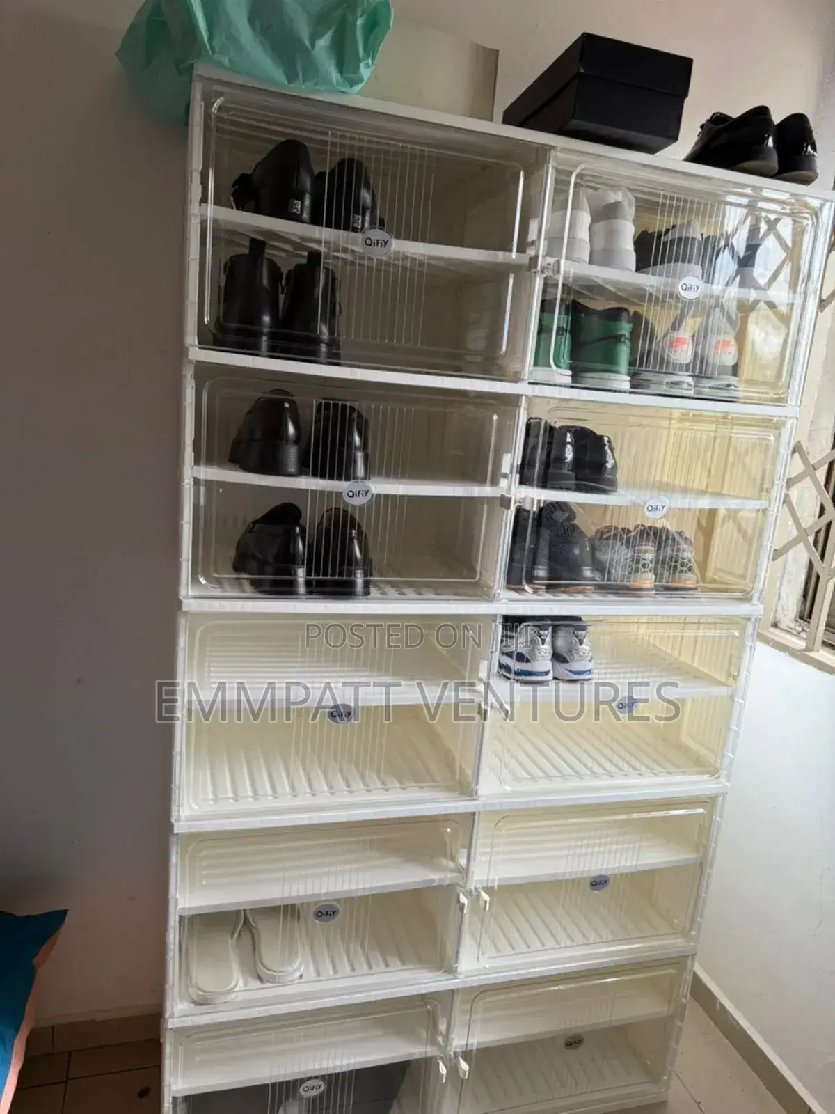 Modernised Durable Plastic Wardrobe