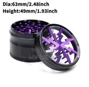 63mm 4 Layers Premium Zinc, Multifunctional Crusher,
