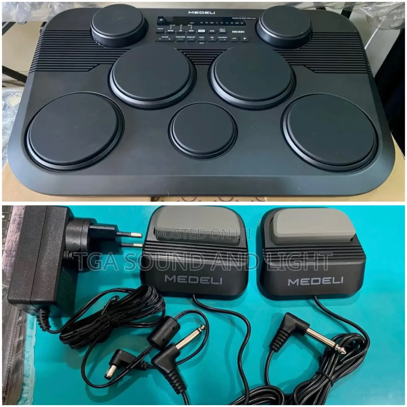 Medeli Dd221 Table Drum With 7 Pads