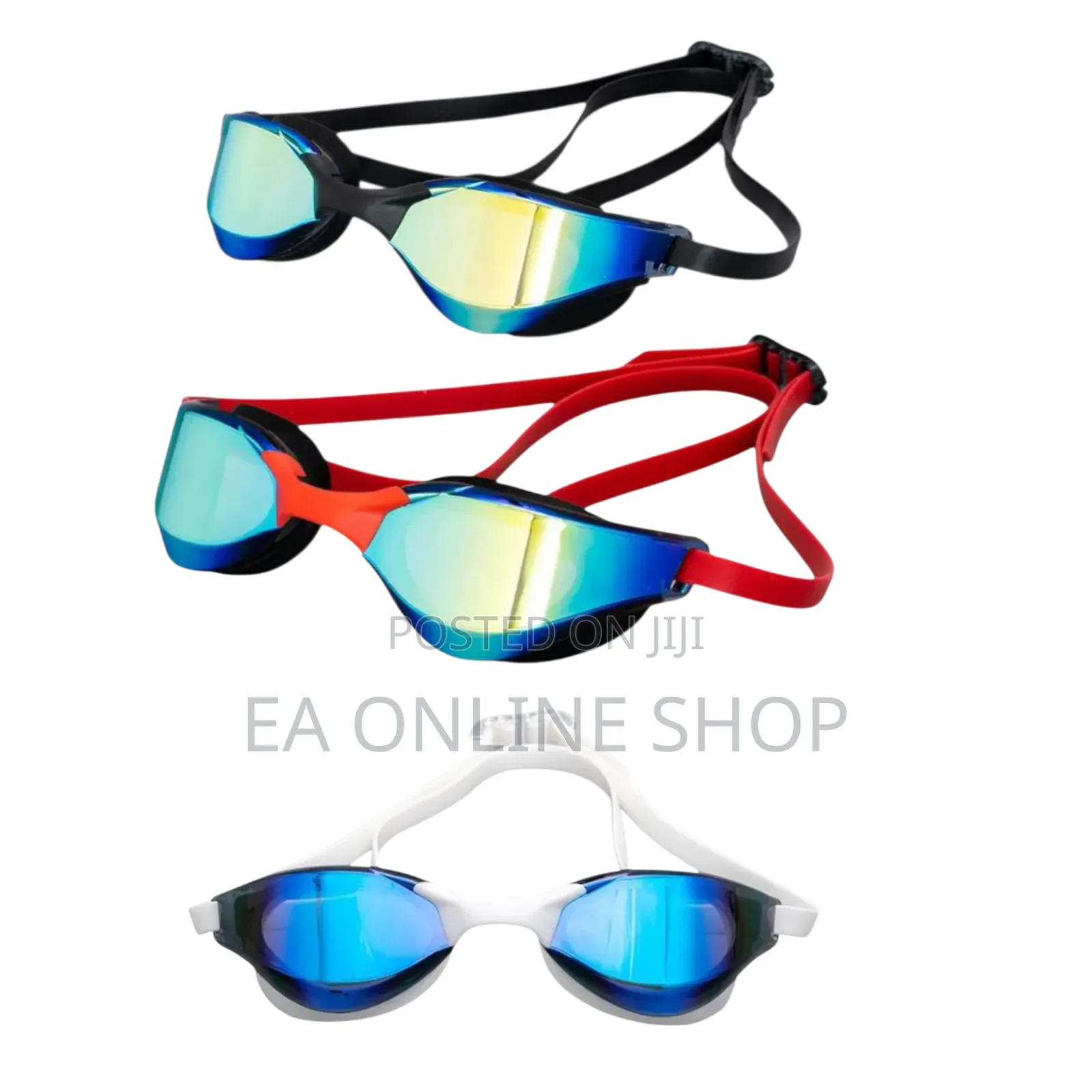 Glide Mirrored Antifog Professional Swimming Goggles. Buy 3 Get 1 Free