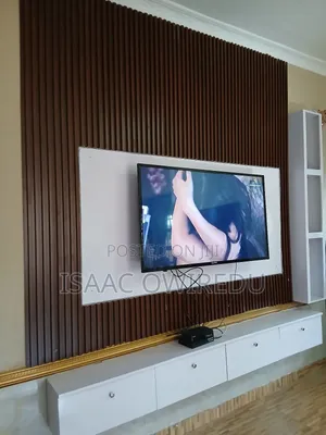 Television Wall Unit With Panels