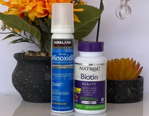 Kirkland Foam + Natrol Biotin [10,000 MCG ] - Strawberry Flavor