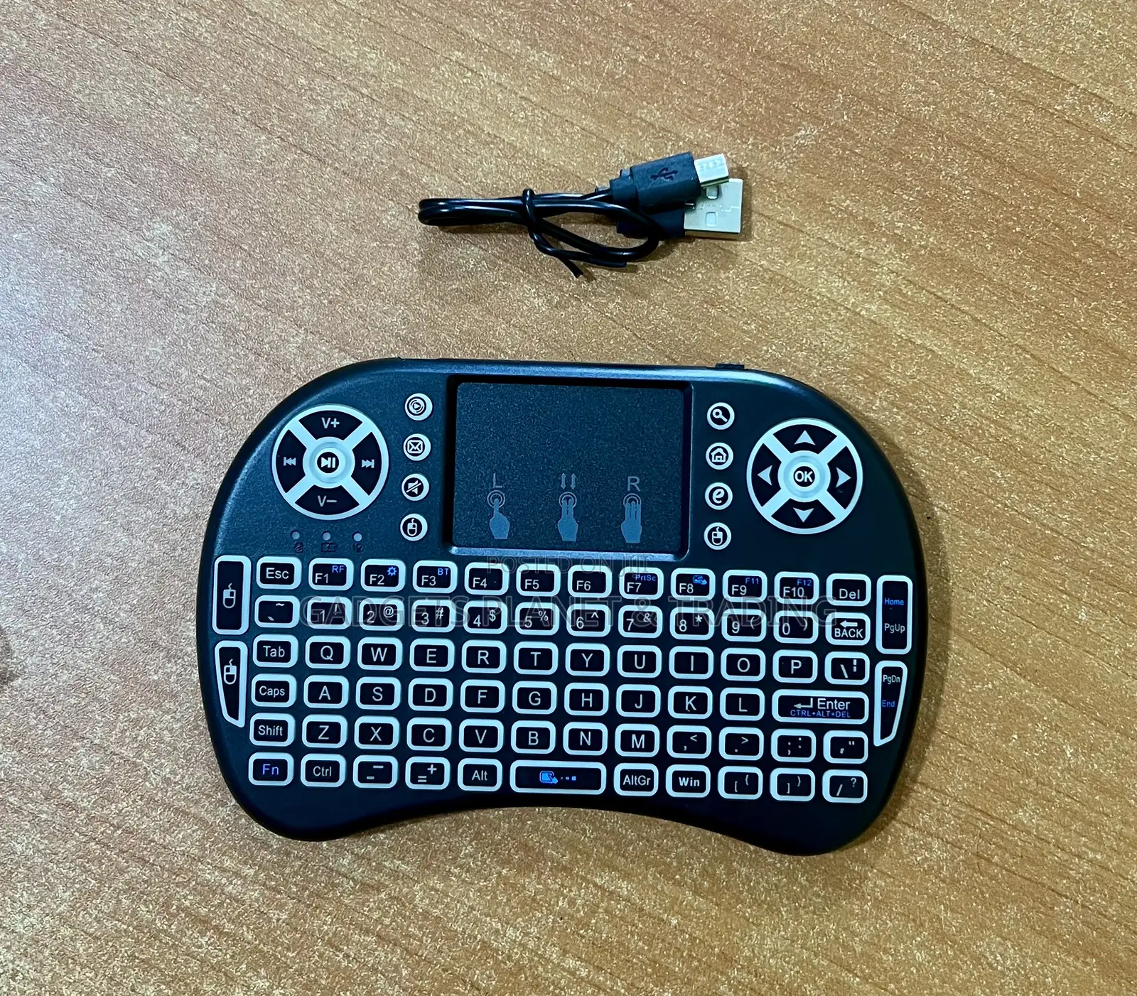 Mini Wireless Bluetooth Keyboard With Touchpad RGB Backlight