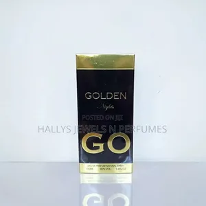 Golden Nights Go Perfume by Fragrance World, 100ml, Men's