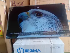 TCL 55inches Smart-Tv New in Box Uhd Flameless Design